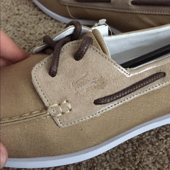NWT Lacoste casual boat shoes size 8 Men’s - Picture 4 of 8